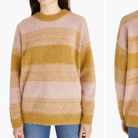 Madewell Space-Dyed Otis Pullover Sweater - Picture 1 of 11